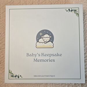 Kiki and Laly’s Baby Keepsake Memories Pregnancy Journal Book & First Year NIB